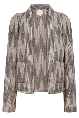 Gossia - Auguste Jakke - Brown Jacquard 